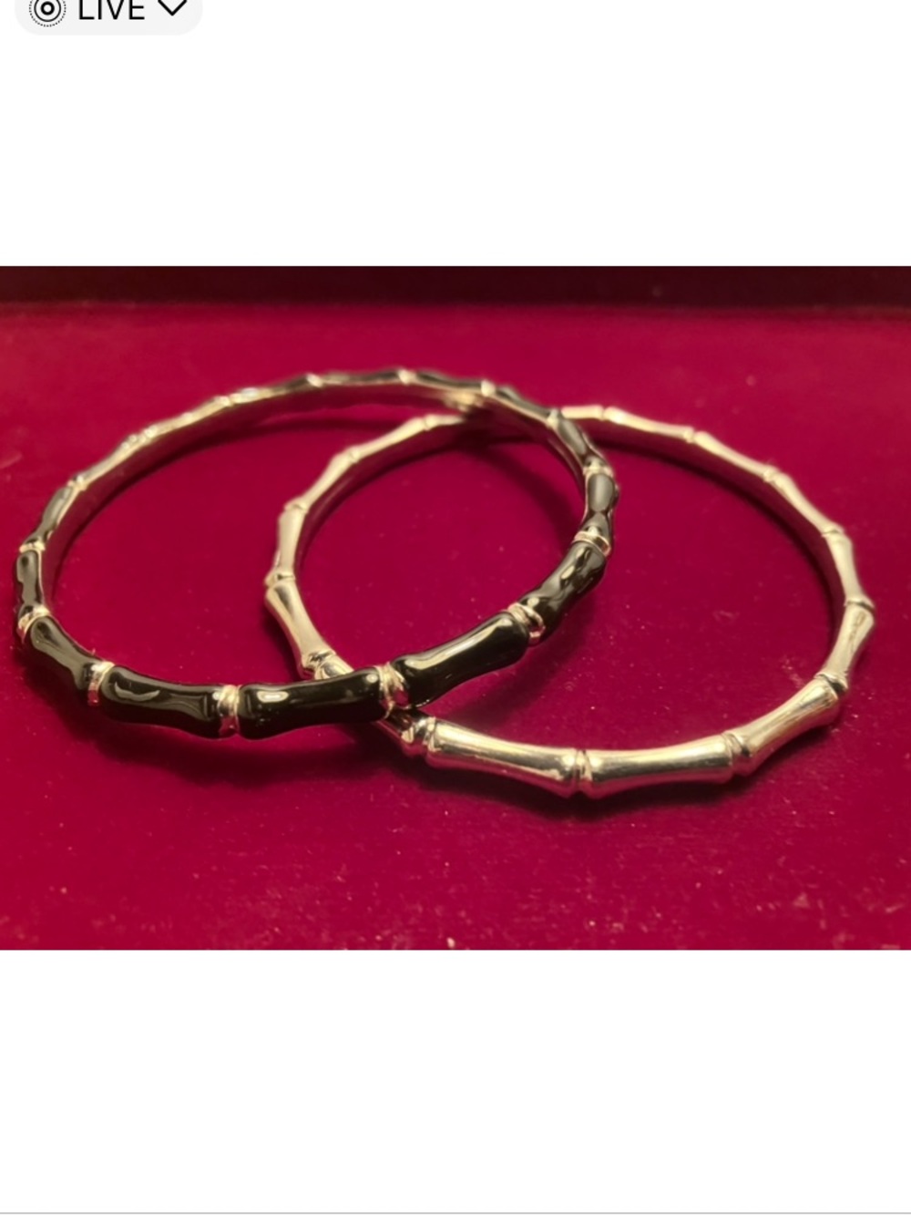 New Silver Bamboo-Style Designer Hoop Bangles